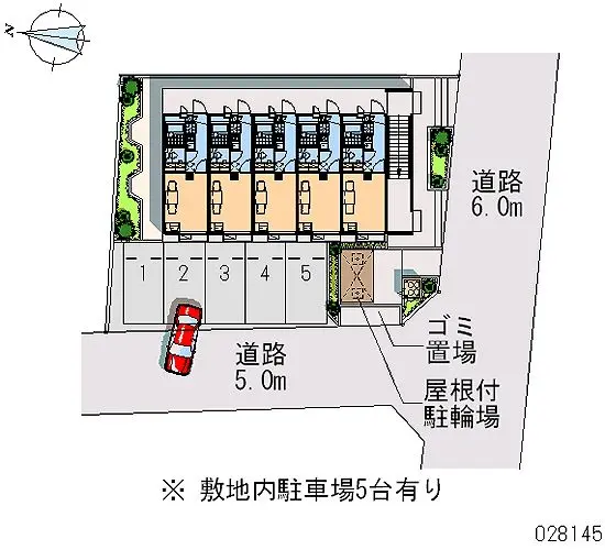 相模原市緑区二本松３丁目 月極駐車場